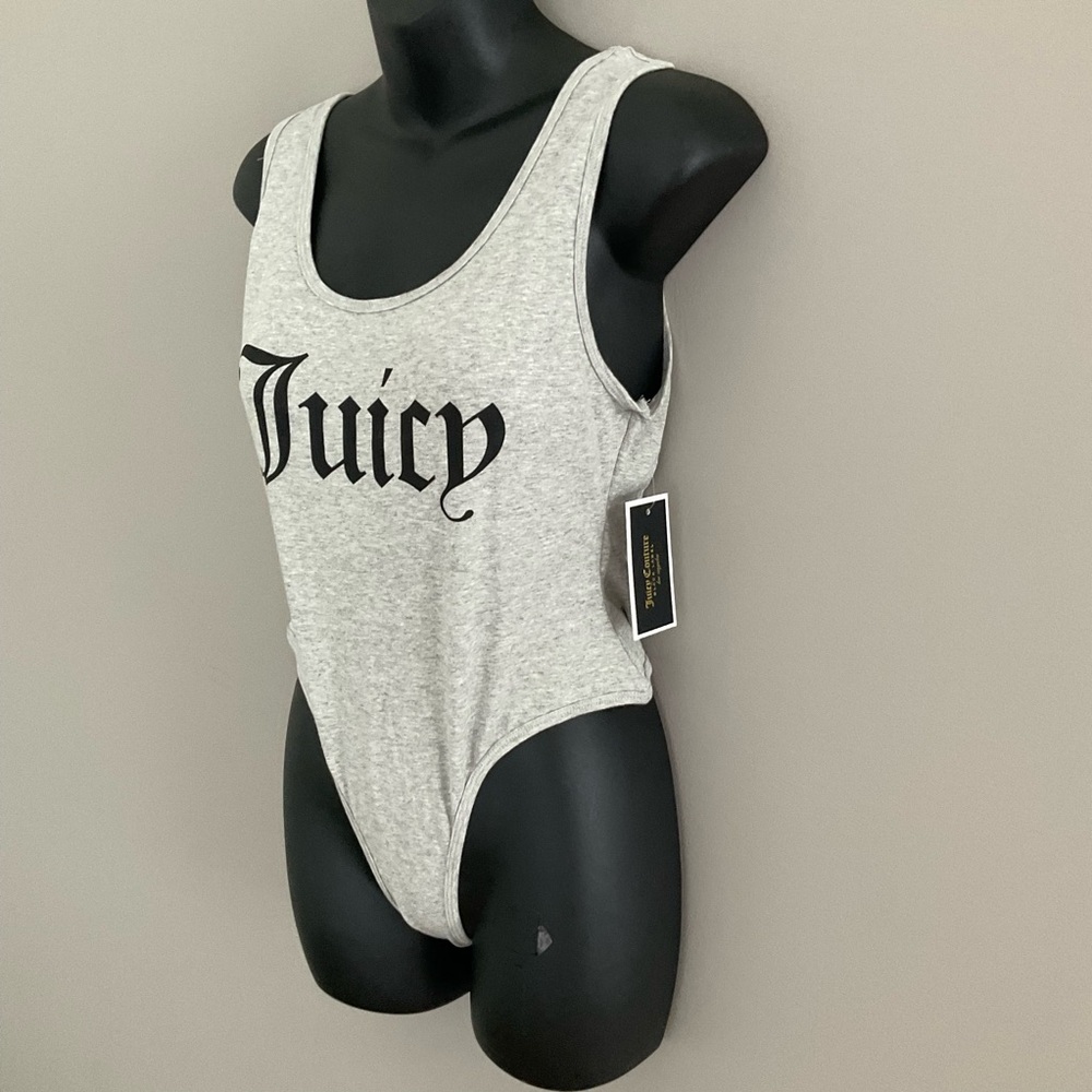 Juicy Couture, NWT XL gray bodysuit. - Picture 9 of 13